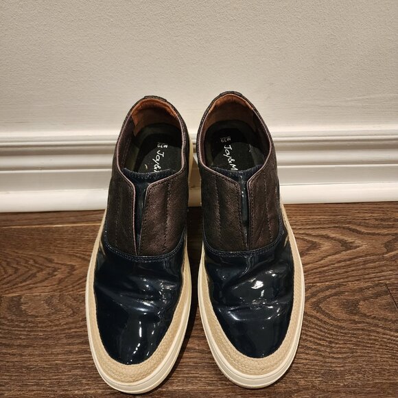 Men Shiny Leather Loafers - Picture 4 of 6